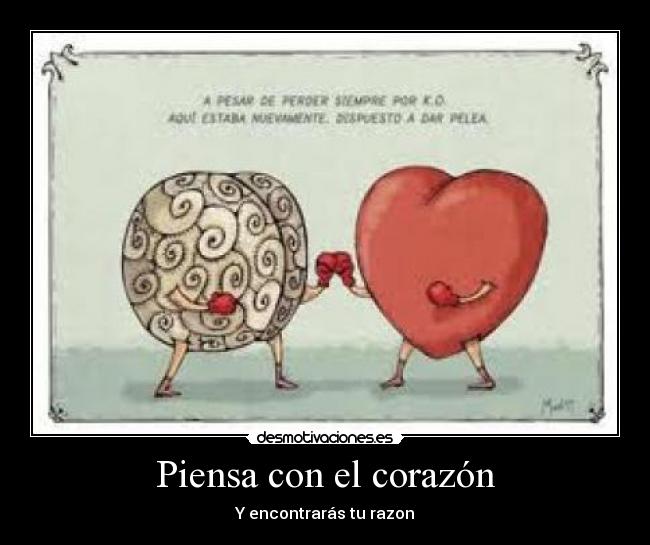 Piensa con el corazón - 