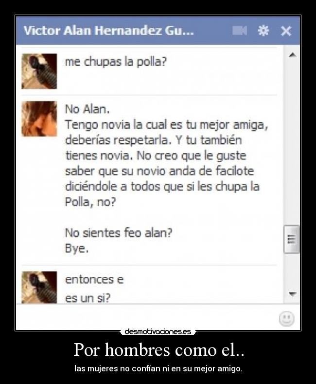 Por hombres como el.. -