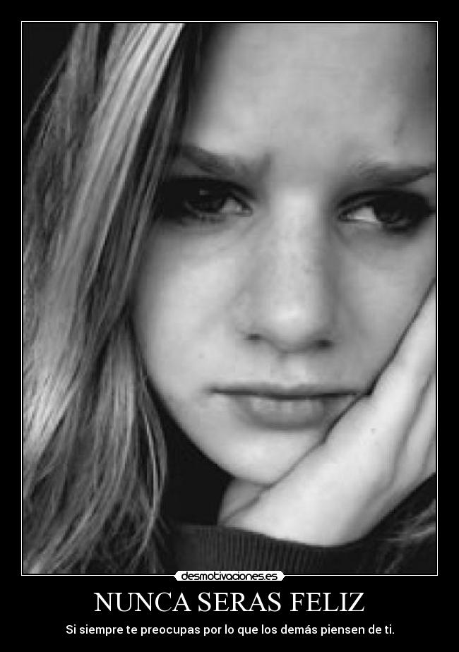 NUNCA SERAS FELIZ - 