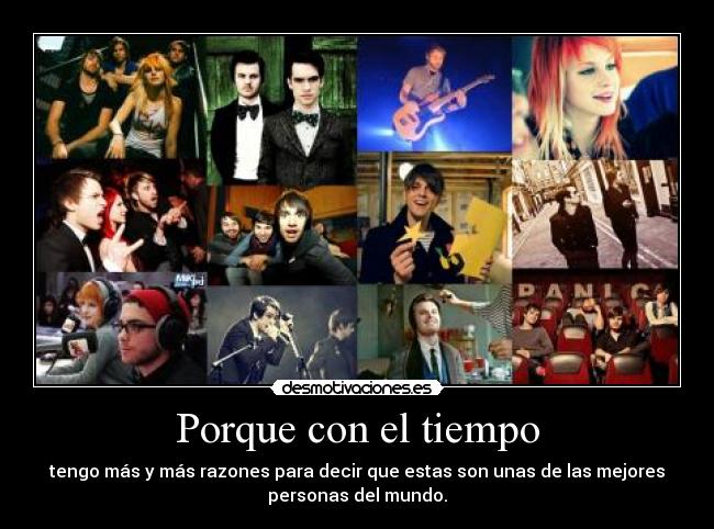 carteles panic the disco paramore desmotivaciones