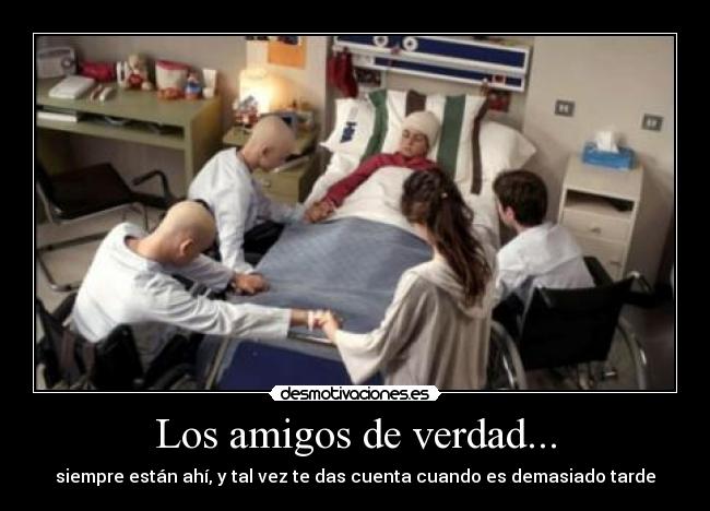 Los amigos de verdad... - 