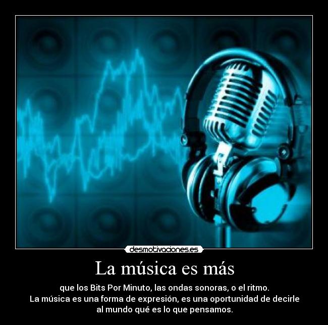 La música es más - 
