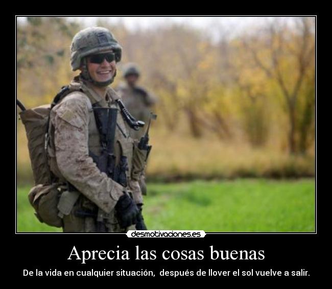 carteles sol lluvia cartel soldado samm miedo estos tags todo pasara amo desmotivaciones