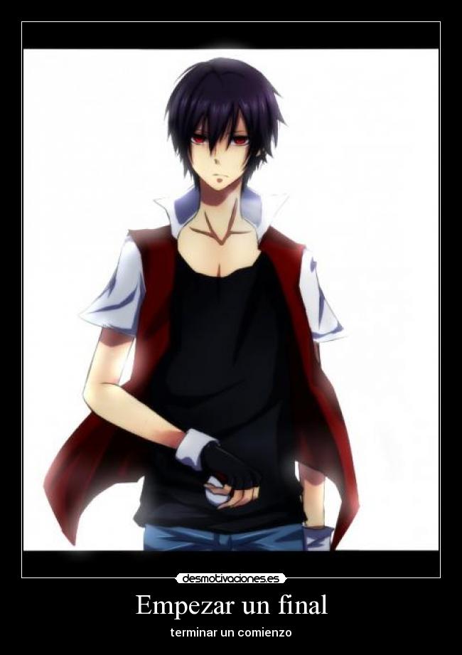 Empezar un final -