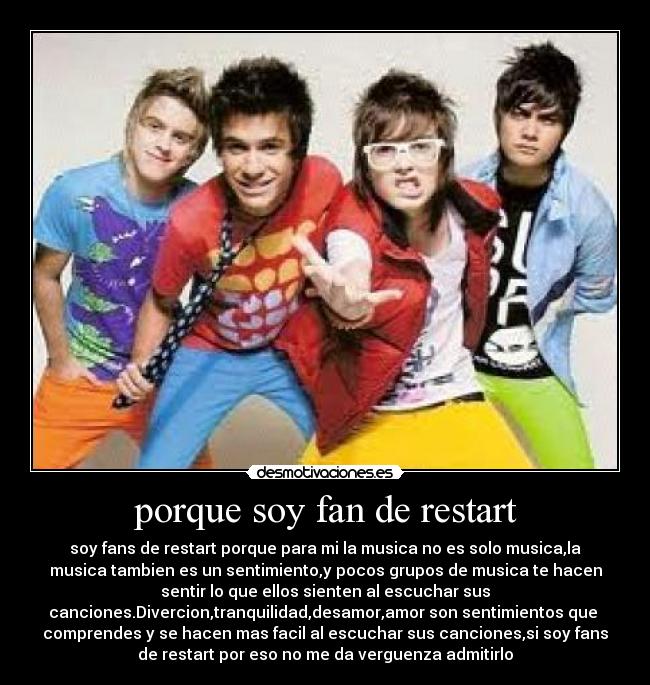 porque soy fan de restart - 