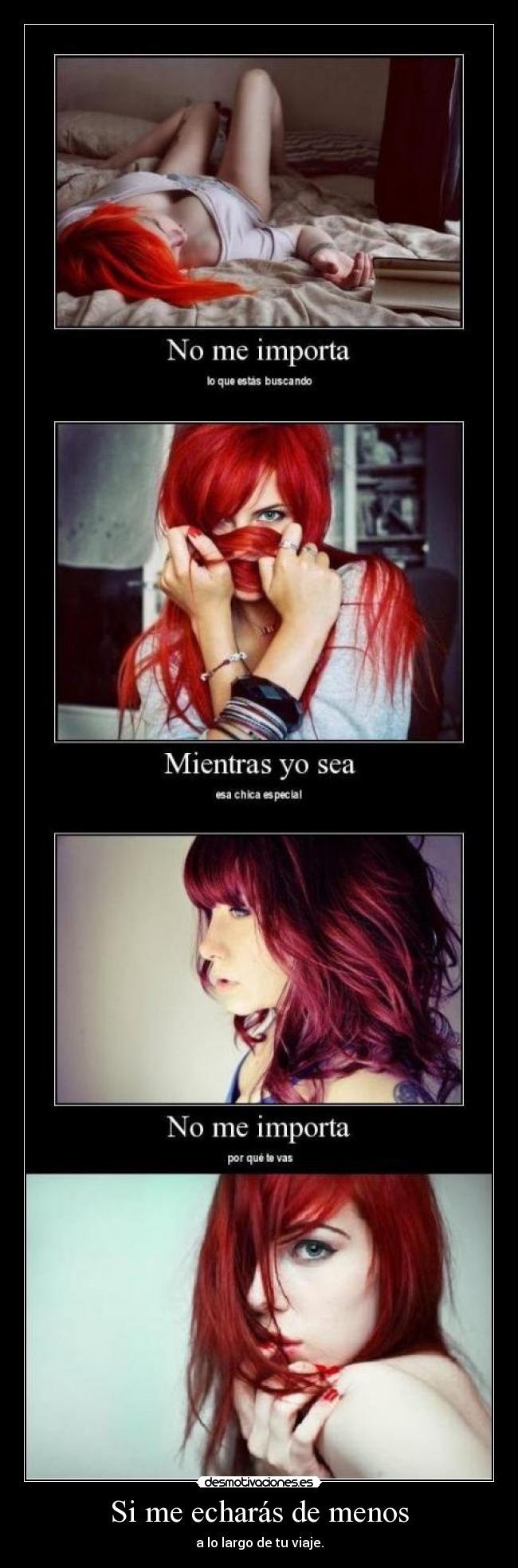 Si me echarás de menos - 