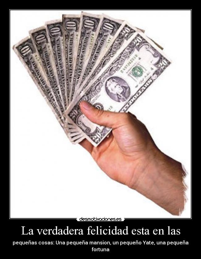 La verdadera felicidad esta en las -