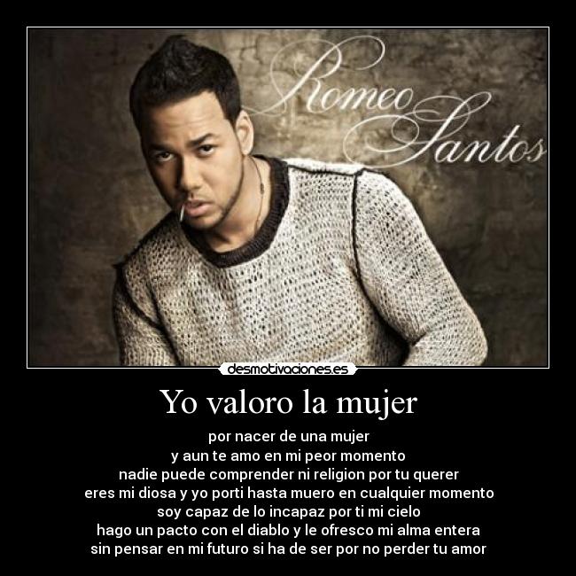 Yo valoro la mujer -