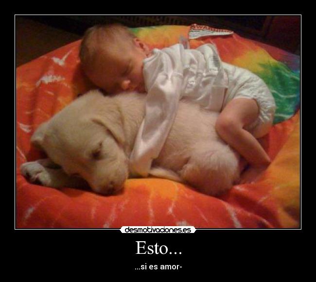 Esto... - ...si es amor-