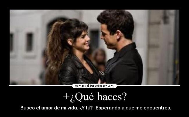 +¿Qué haces? - 