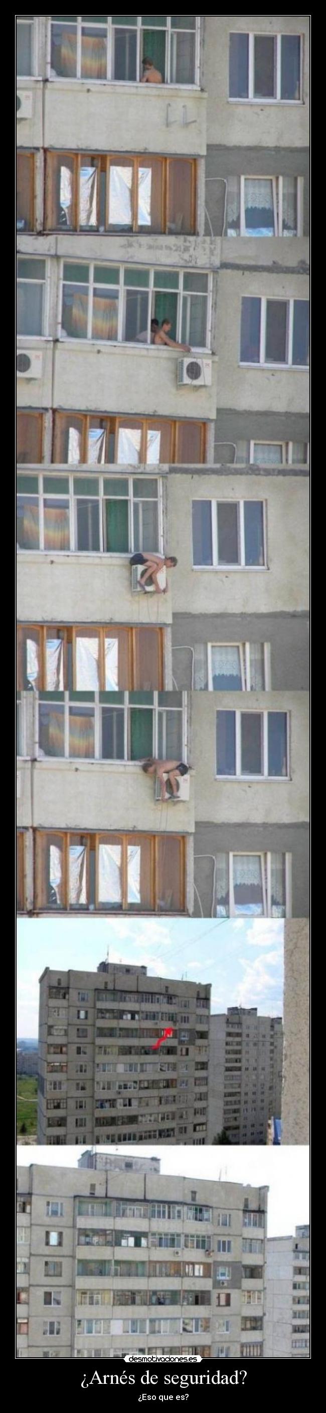 ¿Arnés de seguridad? -