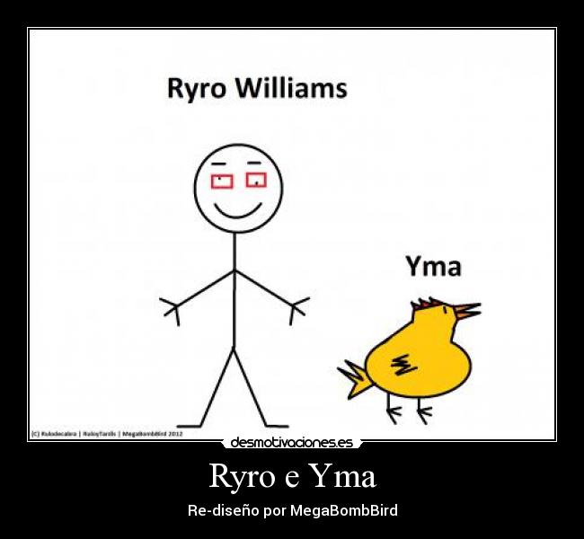 Ryro e Yma - Re-diseño por MegaBombBird