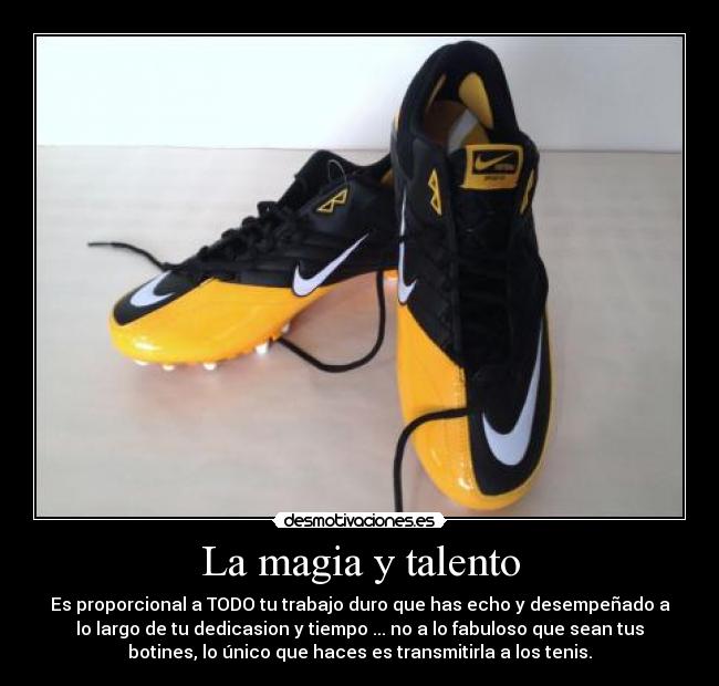 La magia y talento -