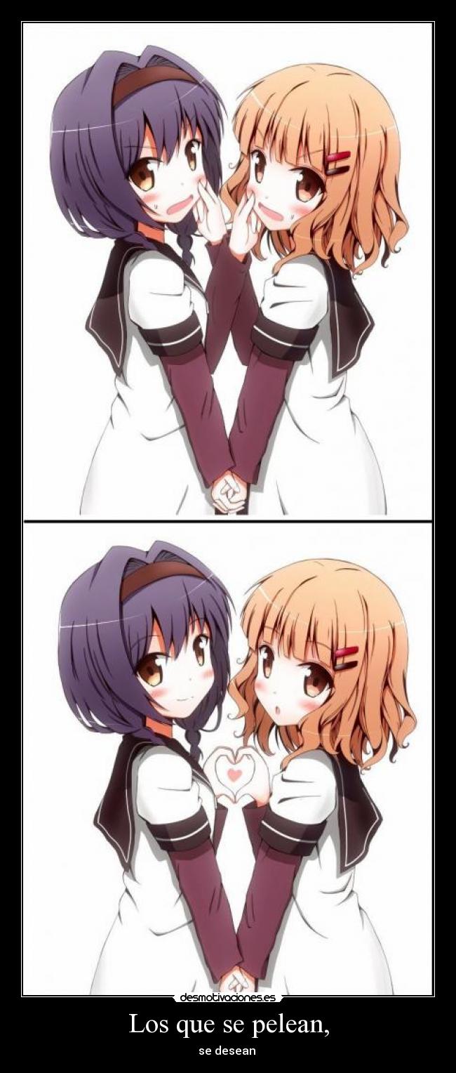Los que se pelean, - 
