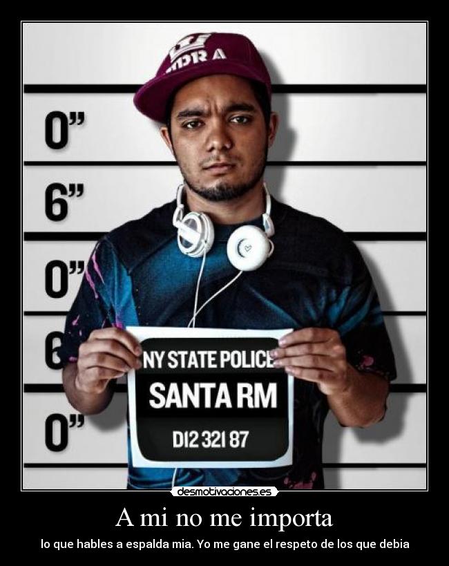 A mi no me importa -