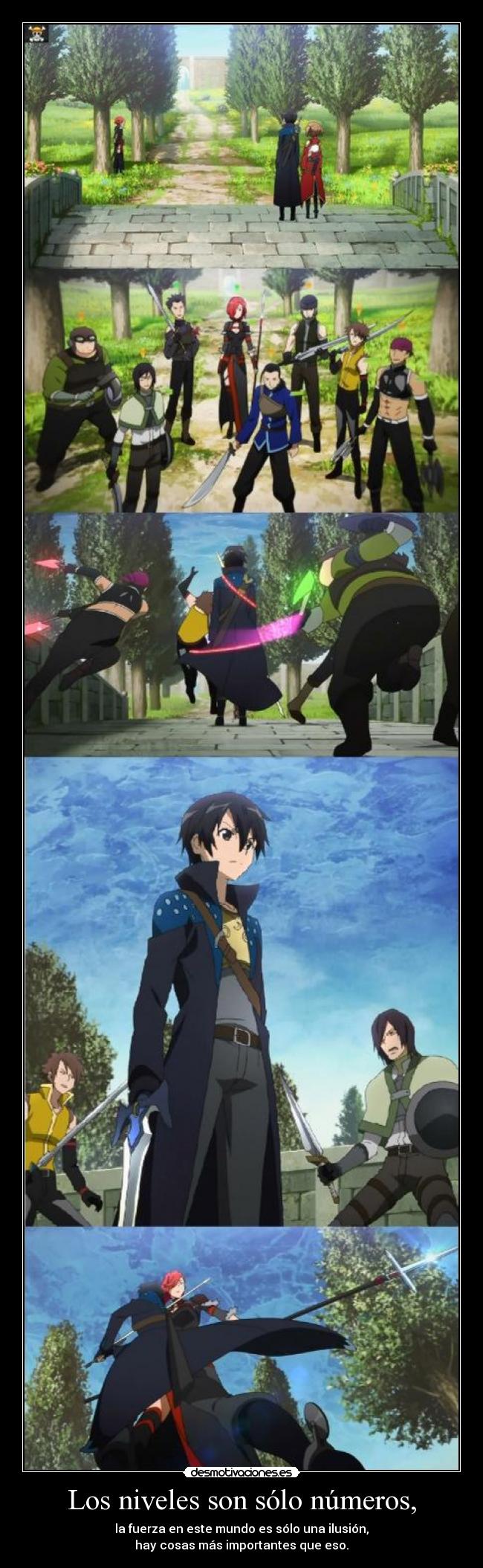 Los niveles son sólo números, -