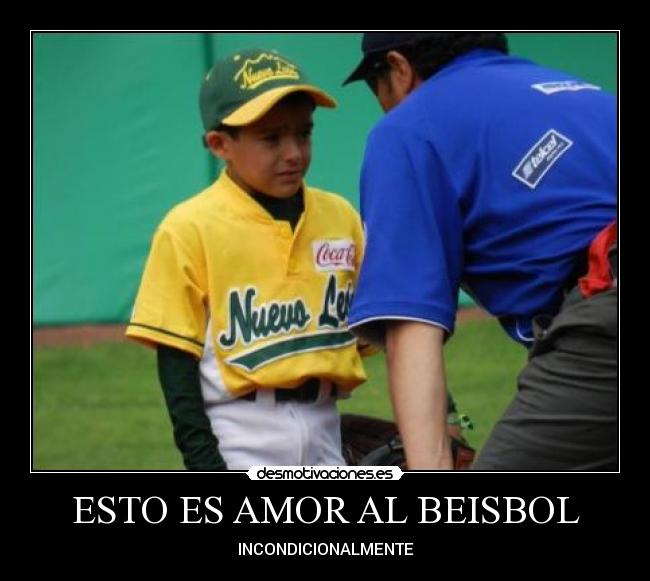 carteles amor baseball desmotivaciones