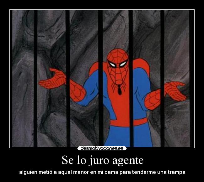 carteles pedospiderman desmotivaciones