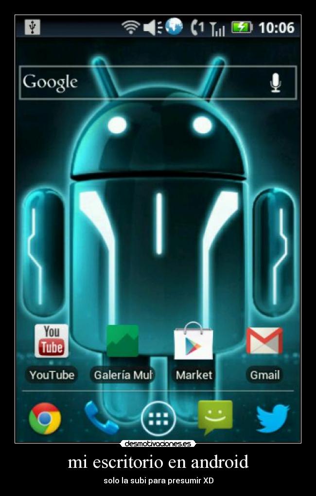 carteles miescritorio android launcer ics dos puntouno desmotivaciones