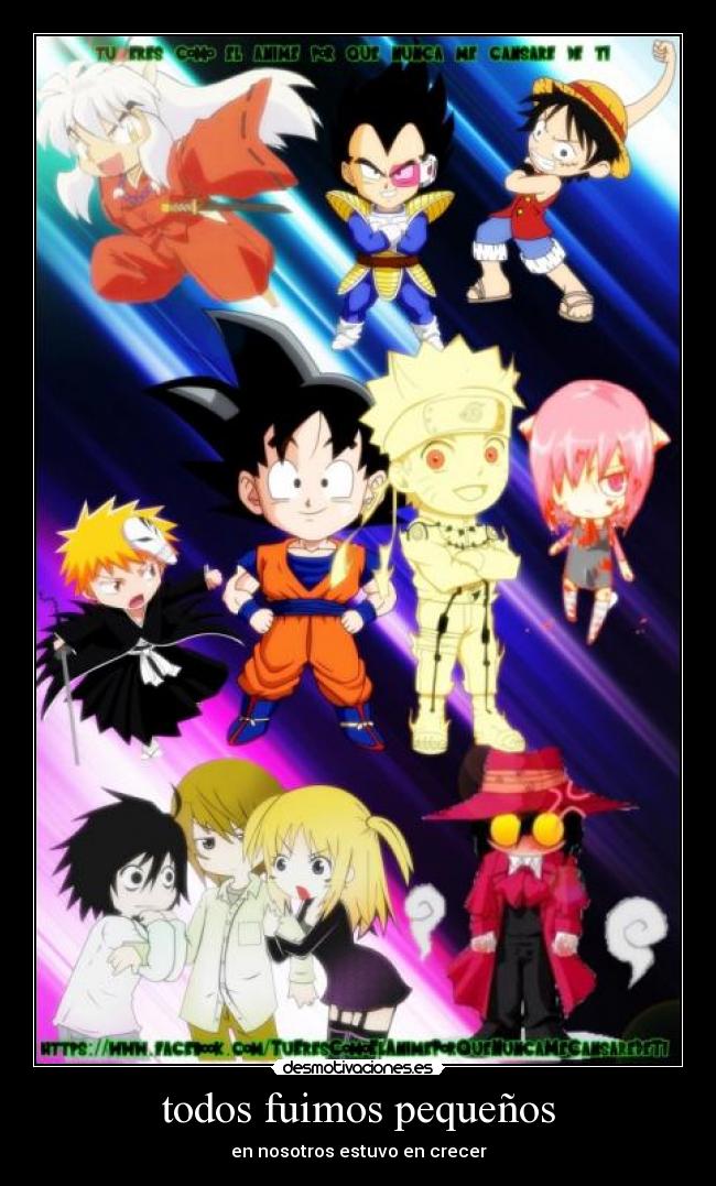 todos fuimos pequeños -