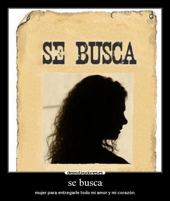 se busca -