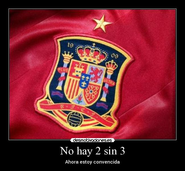 carteles seleccion espanola espana campeones desmotivaciones