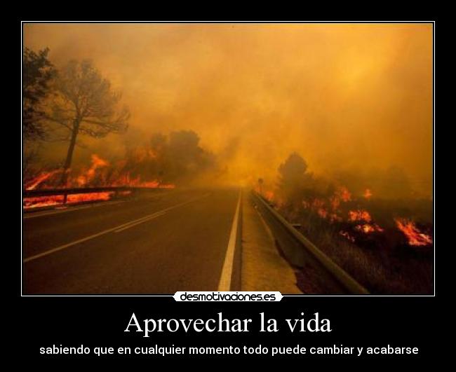 Aprovechar la vida - 