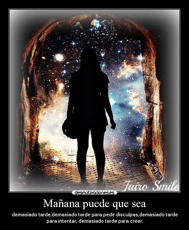 Mañana puede que sea - 