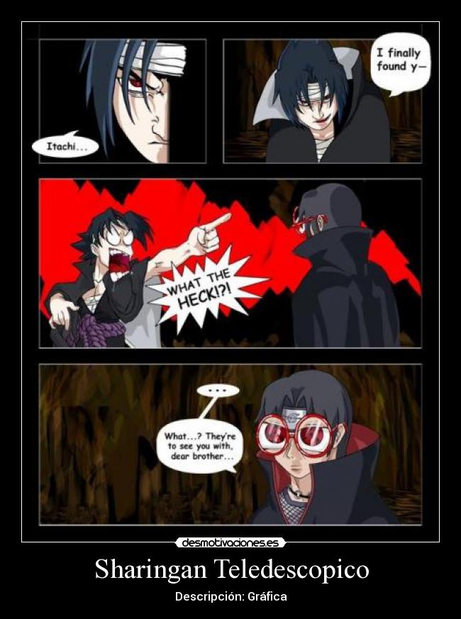 Sharingan Teledescopico - Descripción: Gráfica