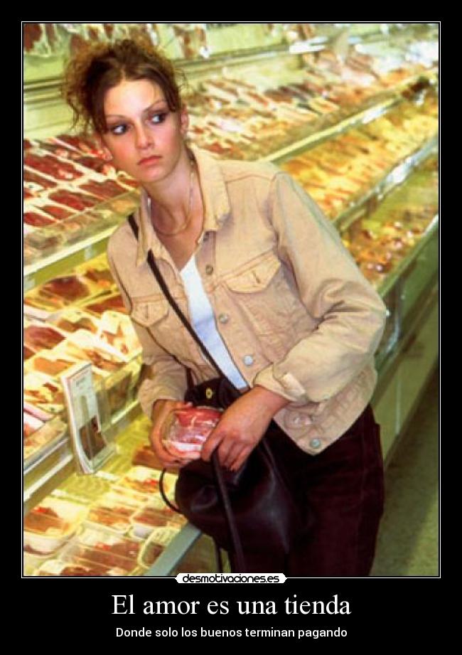 El amor es una tienda -