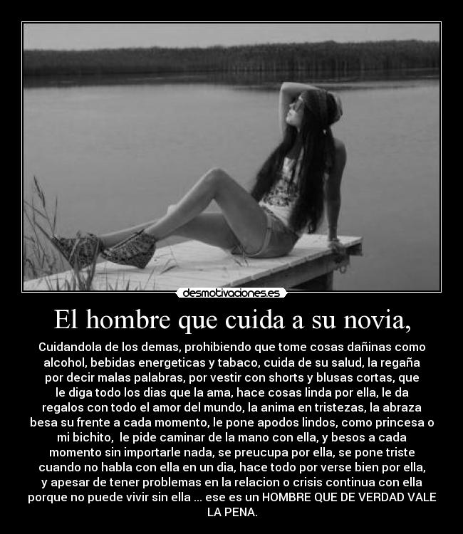 carteles novio cuidar desmotivaciones