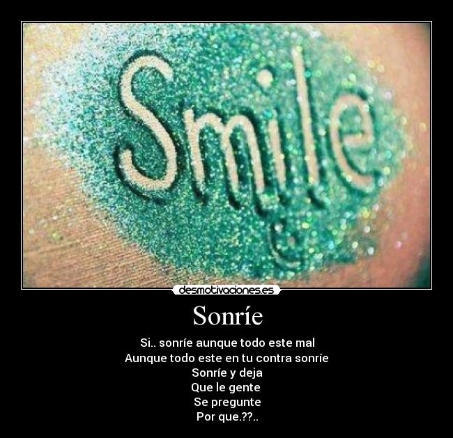 Sonríe -