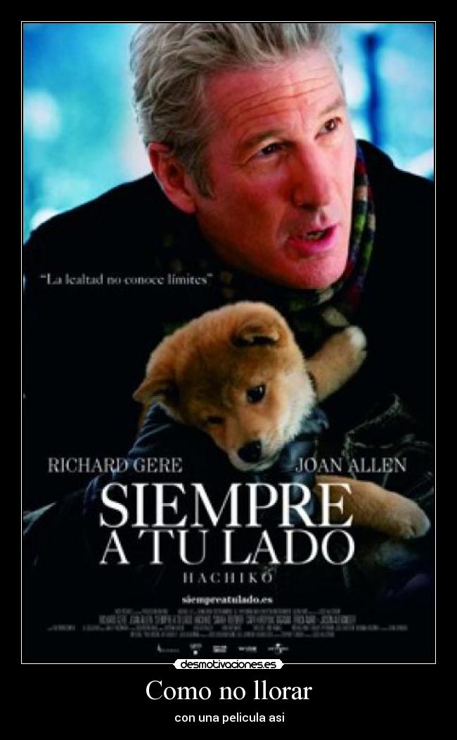 Como no llorar - con una pelicula asi