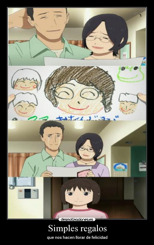 Simples regalos - que nos hacen llorar de felicidad