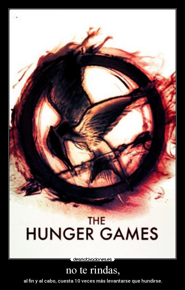 carteles juegos del hambre llamas sinsajo desmotivaciones