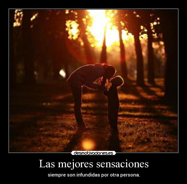 Las mejores sensaciones -