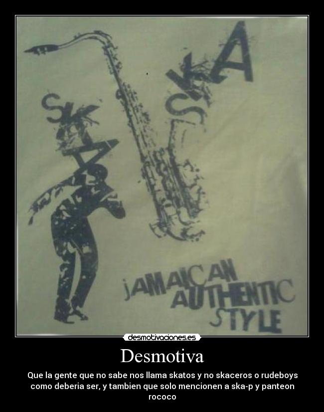 carteles ska skaceros rude boys desmotivaciones