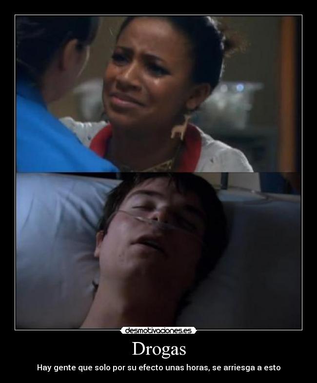 Drogas - Hay gente que solo por su efecto unas horas, se arriesga a esto