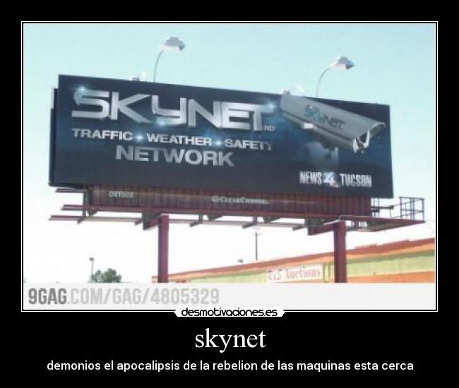 skynet - demonios el apocalipsis de la rebelion de las maquinas esta cerca