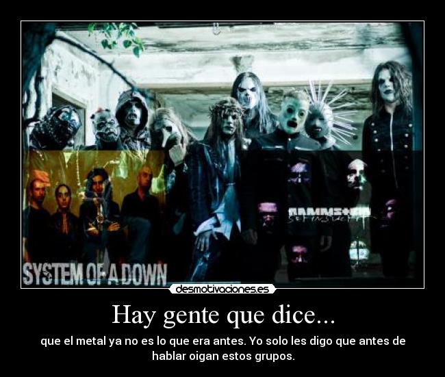 Hay gente que dice... - 