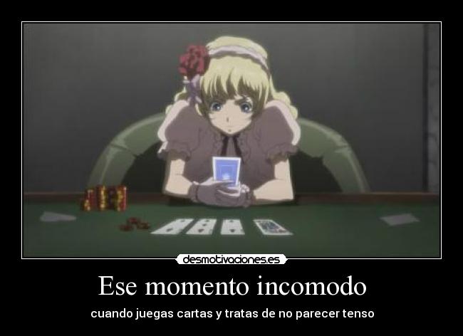 Ese momento incomodo - 