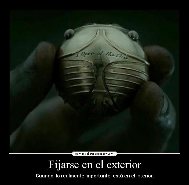 Fijarse en el exterior - 
