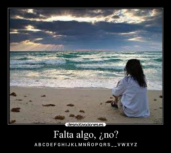 Falta algo, ¿no? - 