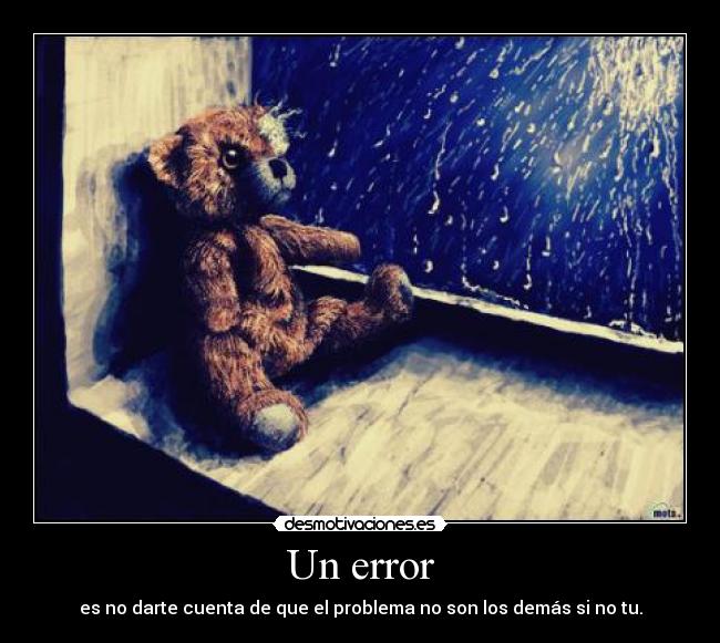 Un error - 