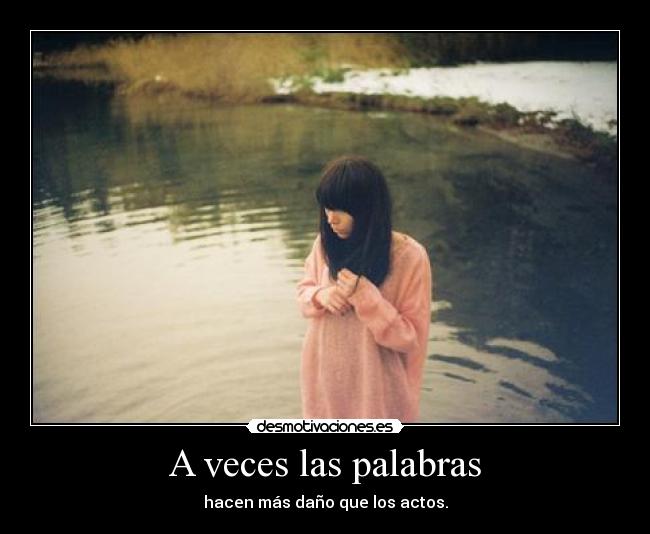 A veces las palabras - 