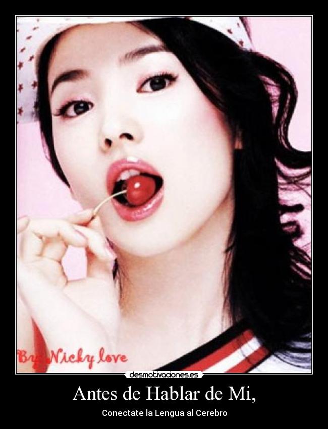 Antes de Hablar de Mi, - Conectate la Lengua al Cerebro
