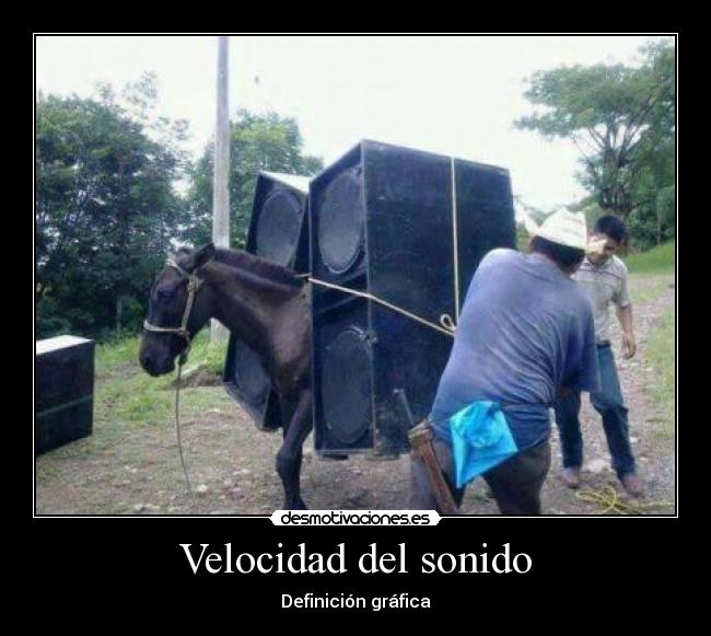Velocidad del sonido -