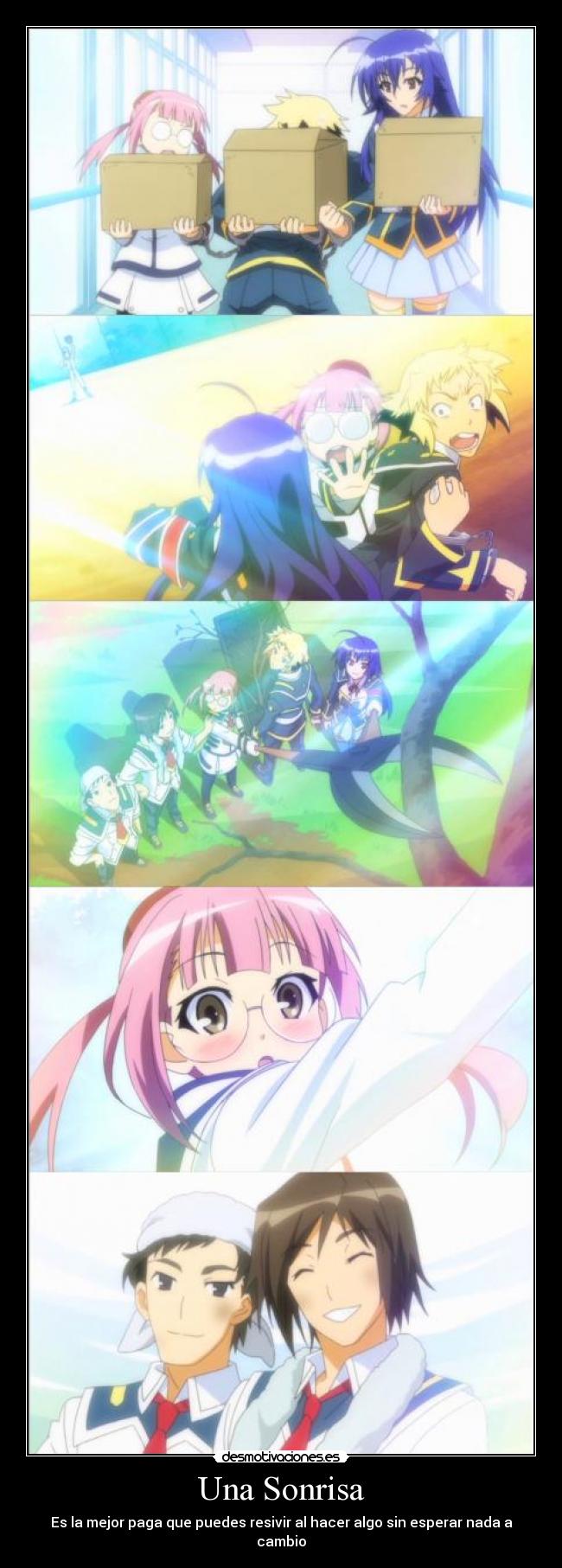 Una Sonrisa - Es la mejor paga que puedes resivir al hacer algo sin esperar nada a cambio