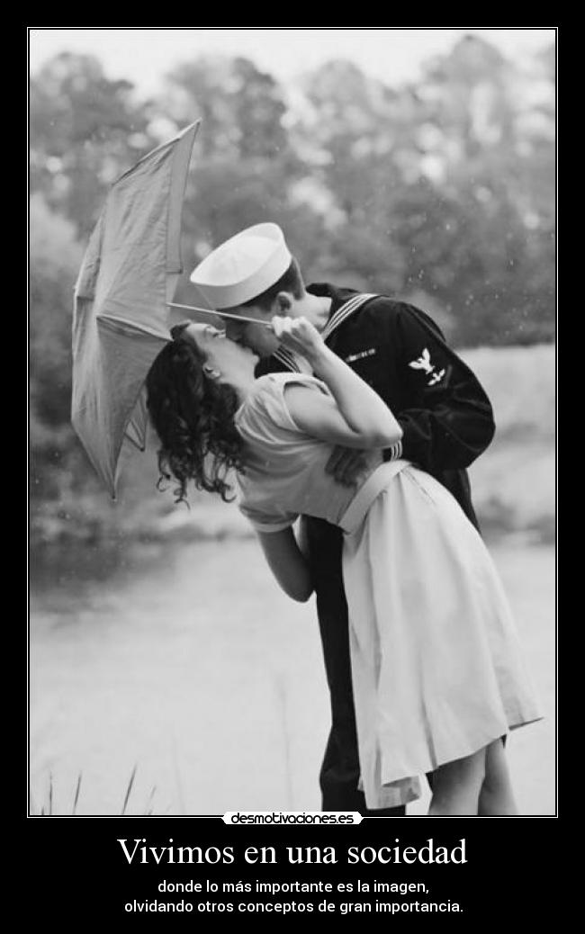 Vivimos en una sociedad -
