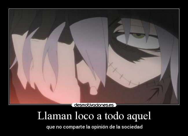 carteles soul eater stein retu goodhell desmotivaciones